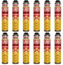 12x KLEJ BUDOWLANY SOUDAL SOUDABOND EASY NA PISTOLET 750 ml